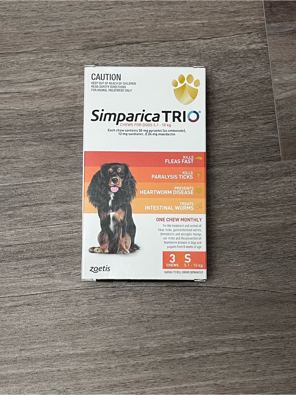 Flea and Tick Control for 11-22 Lbs small Dogs